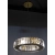 Lampa wisząca okrągła złota szklana 40cm 6350/4 - Lampy Elem